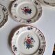 Set of 12 Sarreguemines Plates, Agreste Models