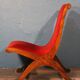 Paire de fauteuils chauffeuses vintage