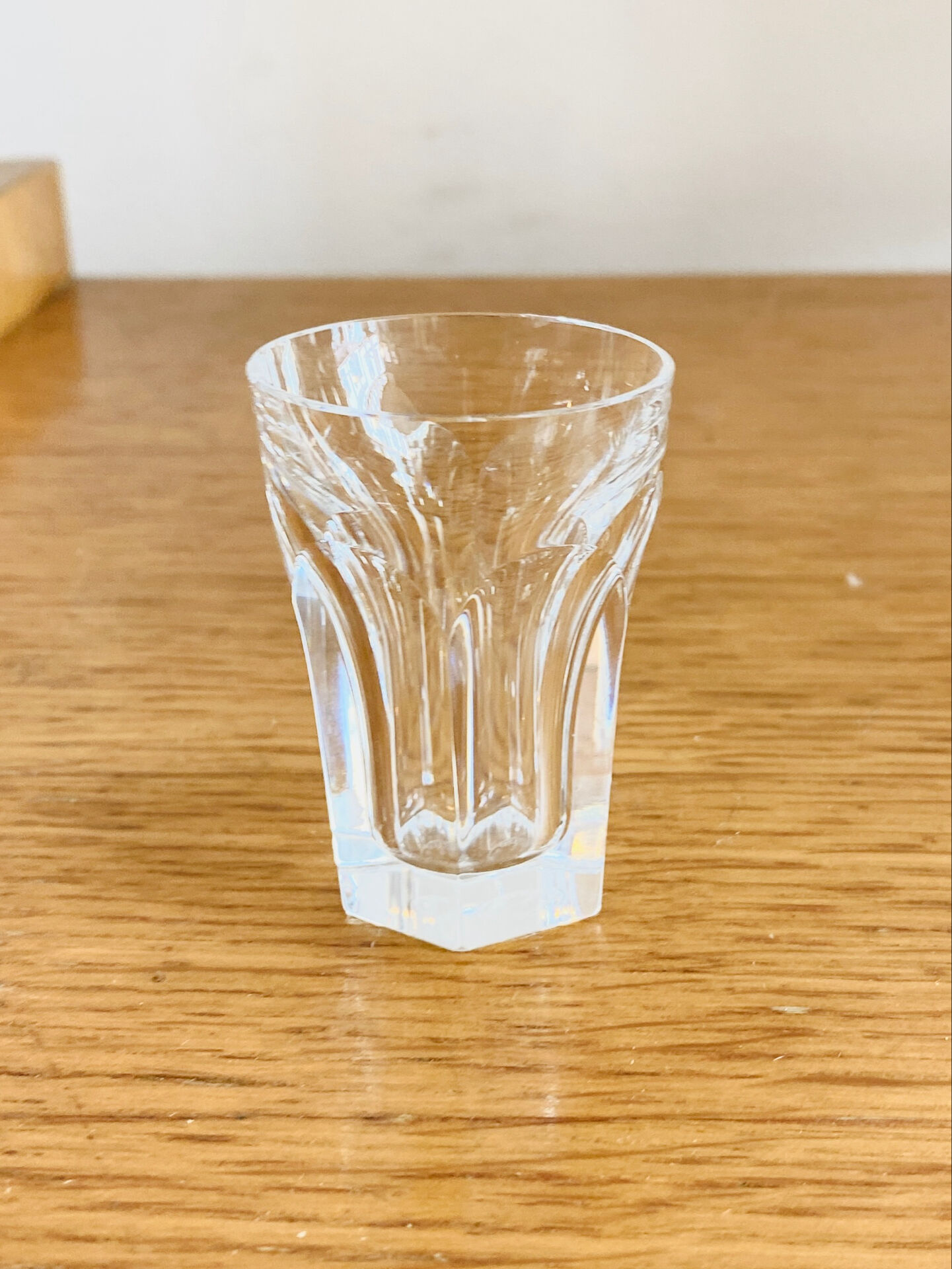 Baccarat crystal liqueur glasses shot glasses