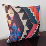 Bohemian patchwork cushion
