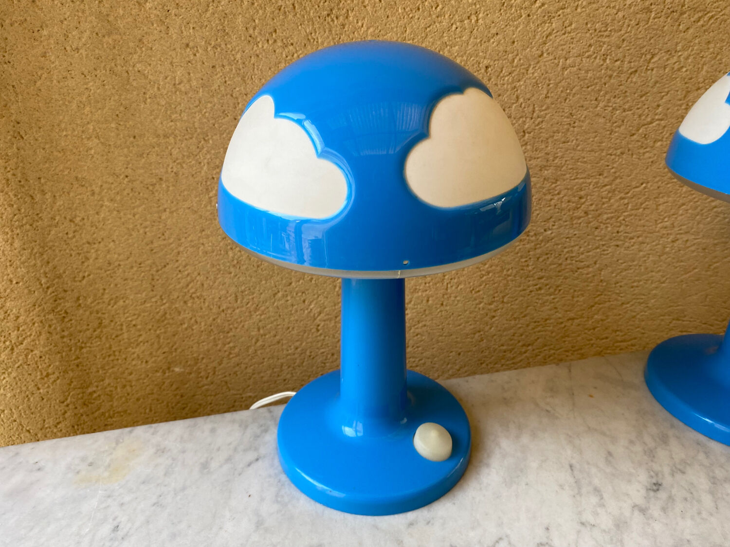 Cloud mushroom lamp IKEA Skojig design Henrik Preutz collector vintage 90