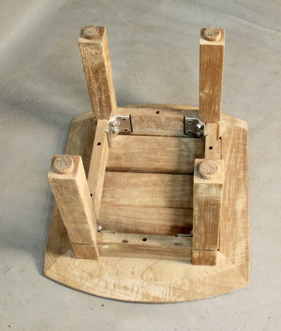 Pair of Teak Coffee Tables by the Brand Roland Vlaemynck