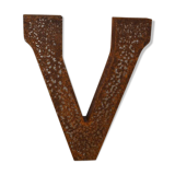Industrial letter "v"