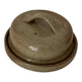 Cheese dome plate Stoneware