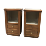 Pair of bedside tables 50s