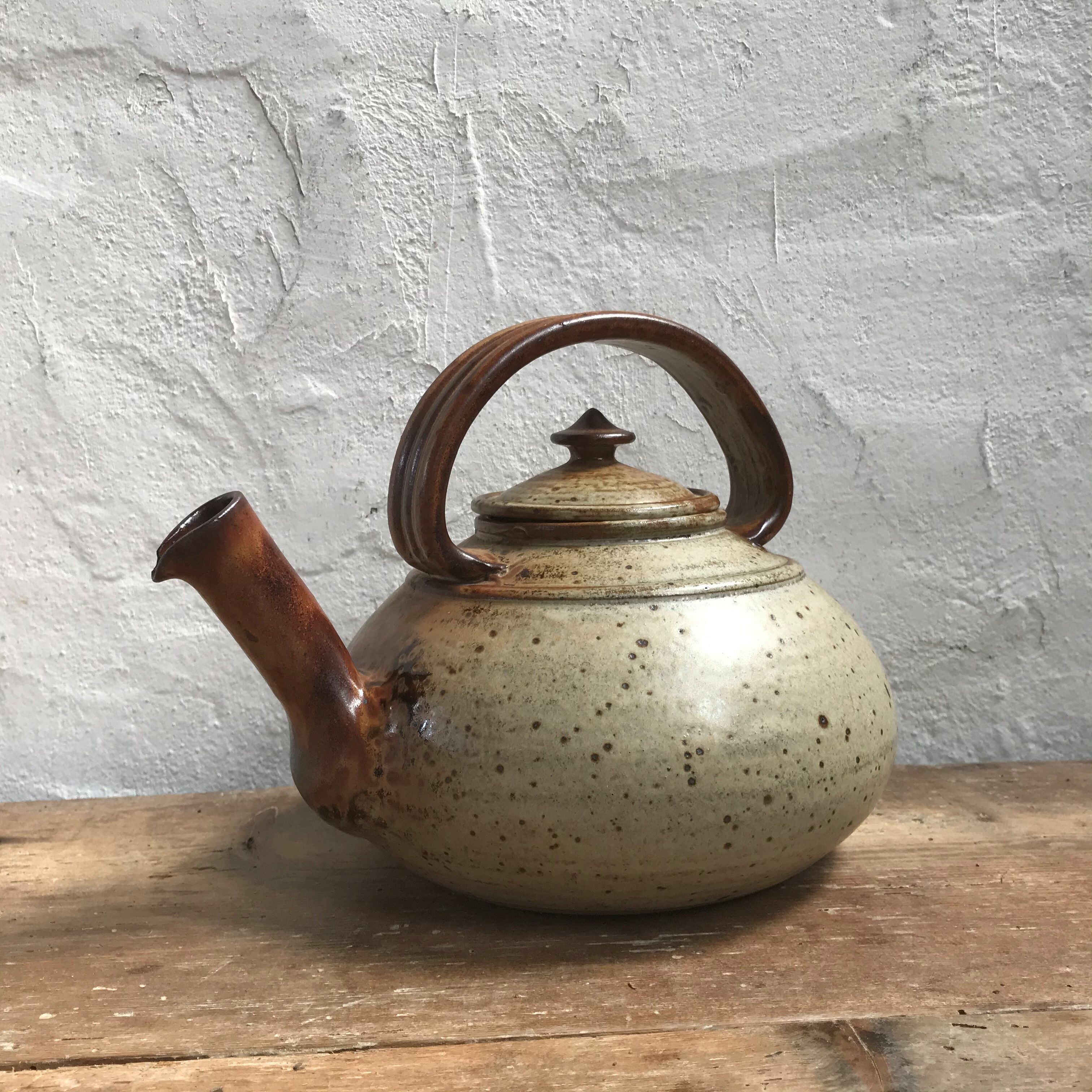 La Borne sandstone teapot from the 1970s
