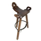 Mid century brutalist bar stools, 1960s