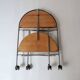 Foldable wooden rolling dessert trolley