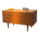 Commode scandinave vintage en chêne doré "Ebba"