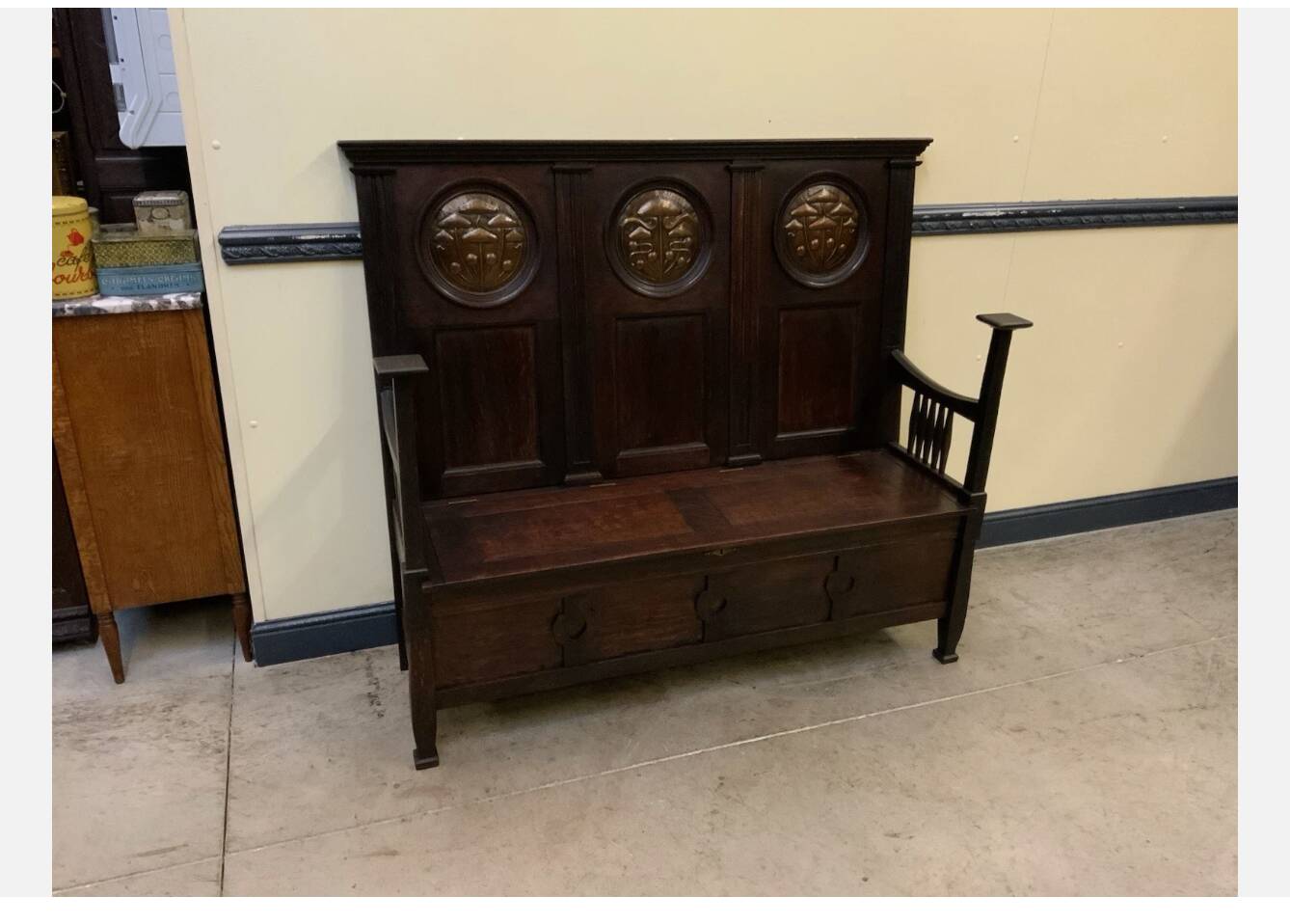 Antique - Chest Bench - Art Nouveau