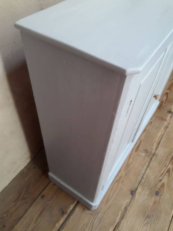 Small 2-door buffet, 19th century, painted fir