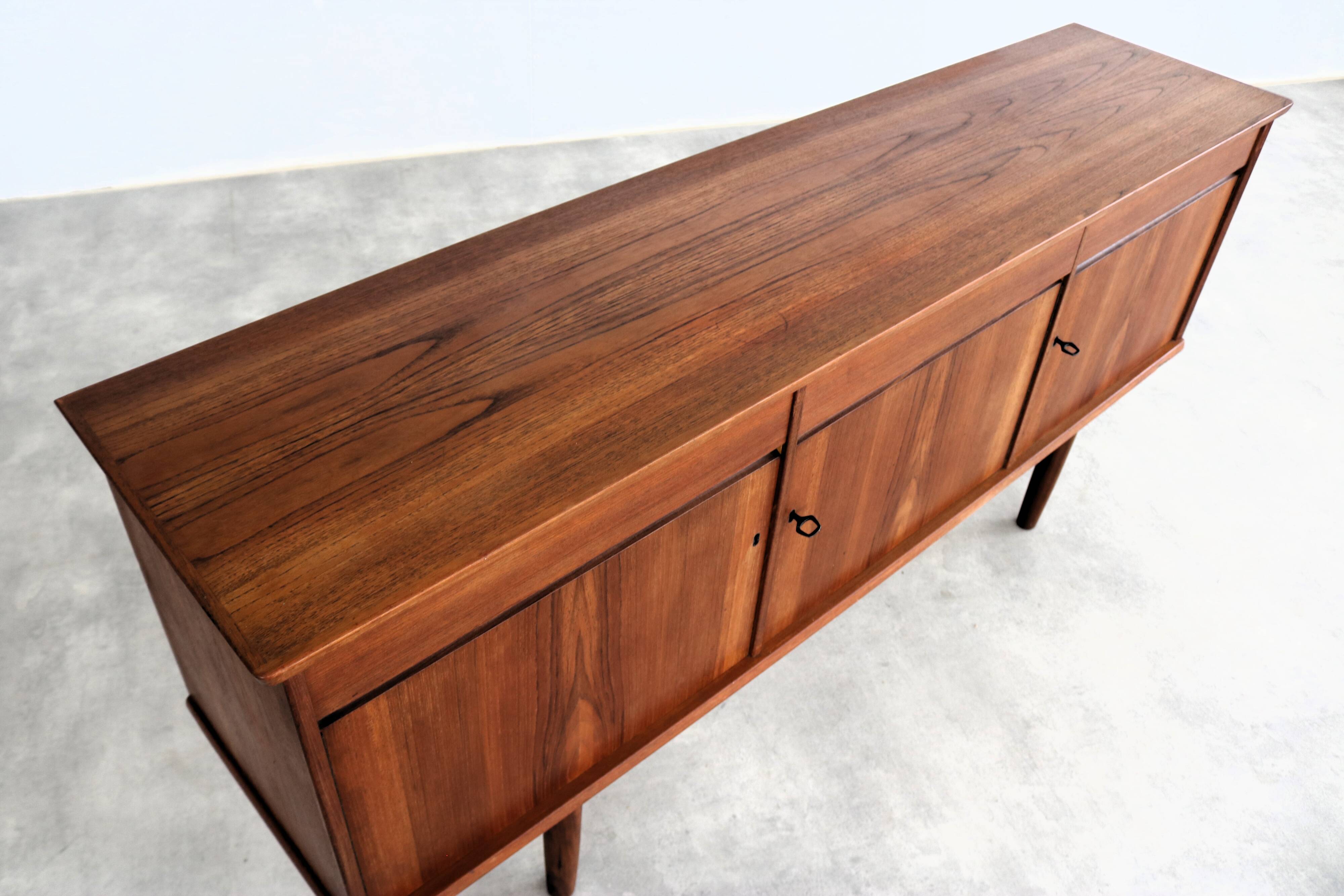 buffet vintage en teck | commode | années 60 | suédois