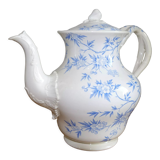 Teapot Sarreguemines model thorns - blue
