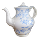 Teapot Sarreguemines model thorns - blue