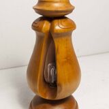 Lampe à poser bois massif 1960