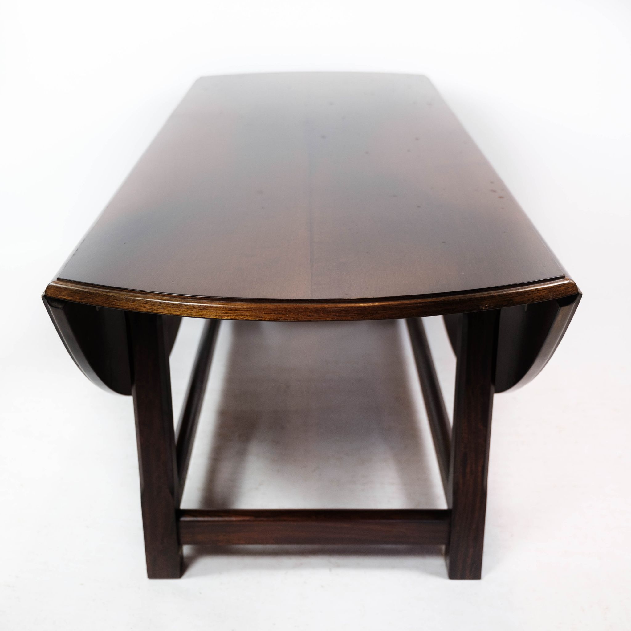 Table basse en acajou avec extensions, années 1930