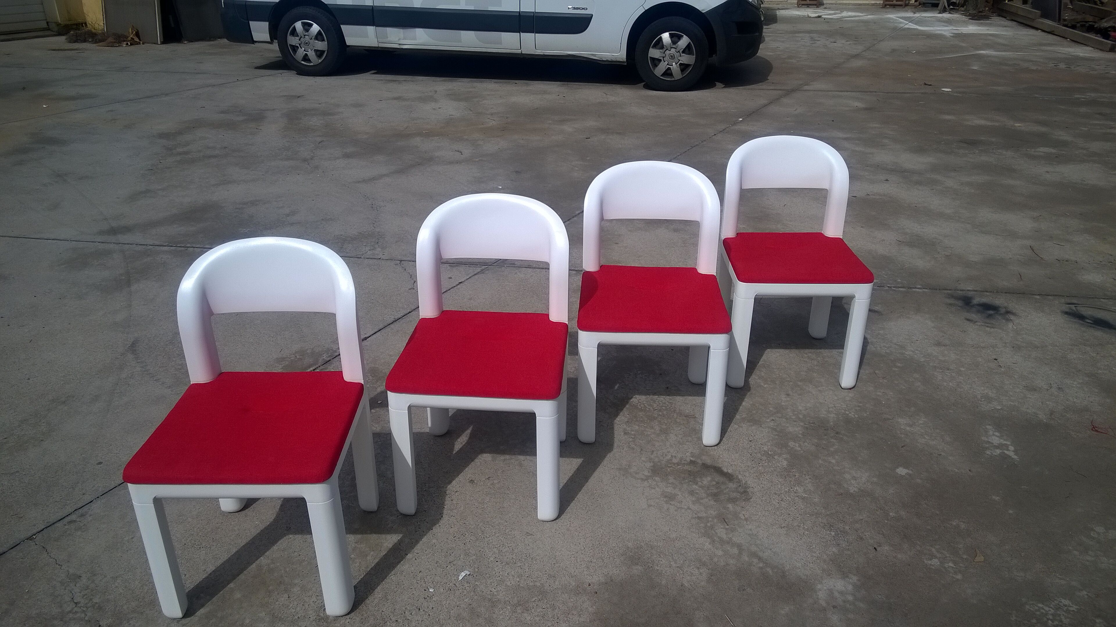 Chaises "joint" Iguzzini Luigi Massoni-Dino Pellizza