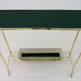 Attributed Gio Ponti Mid-Century Italian Spiral Brass Planter 1940