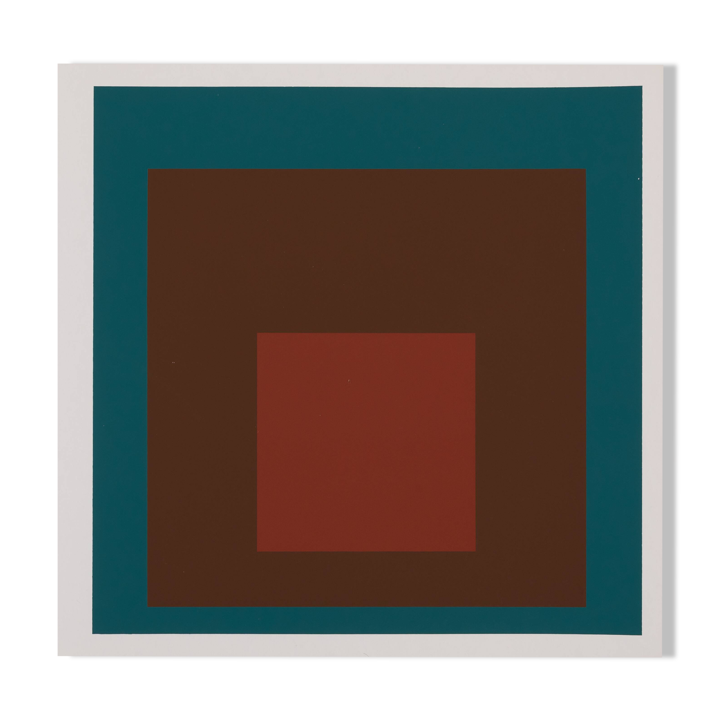 Josef ALBERS: Homage to the Square, At Night - Colour Screen Print