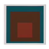 Josef ALBERS: Homage to the Square, At Night - Colour Screen Print