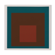 Josef ALBERS: Homage to the Square, At Night - Colour Screen Print
