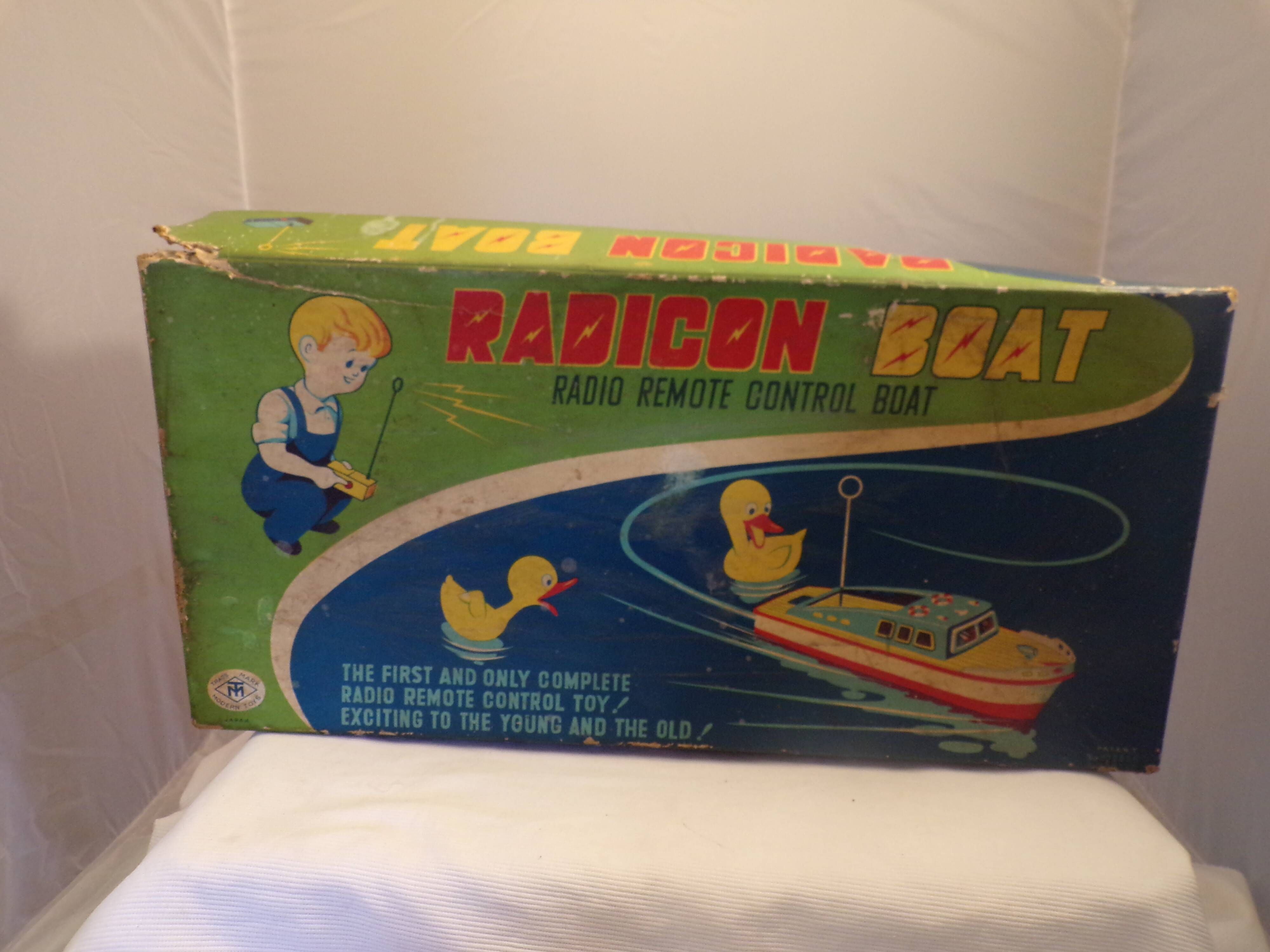 Vintage boat from the 50s