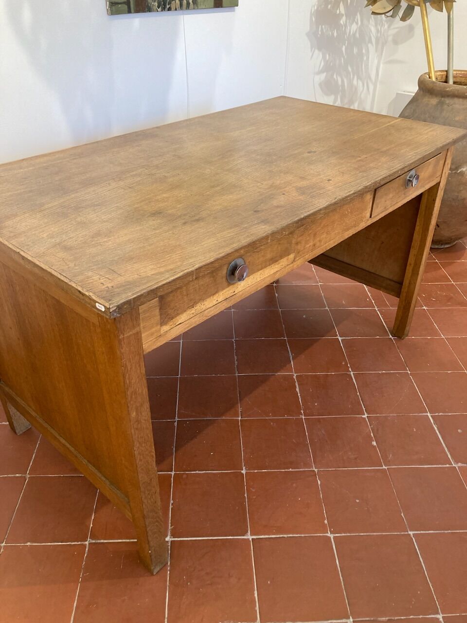 Wood desk 50s