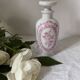 Pharmacy pot - bathroom pot in paris porcelain, decoration of roses