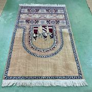 Tapis irakien en laine fait main - 1m80x1m
