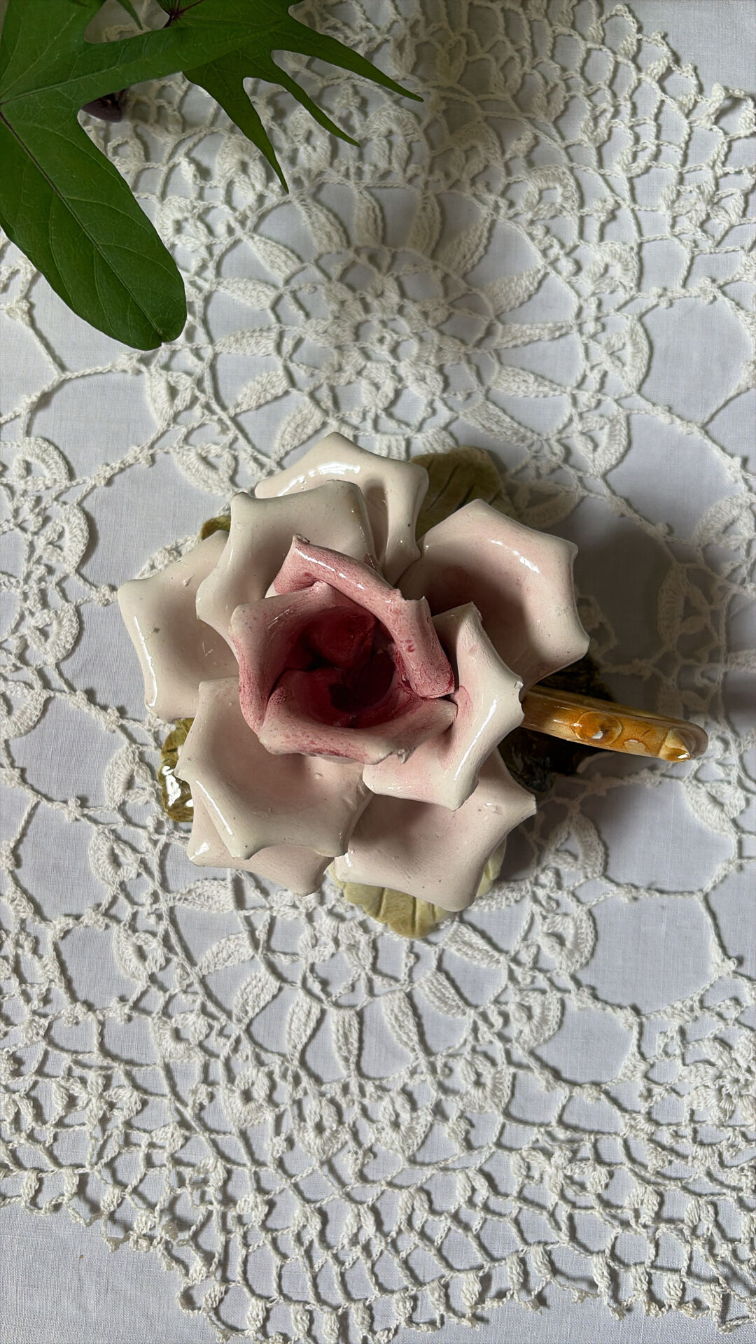 Bougeoir style capodimonte
