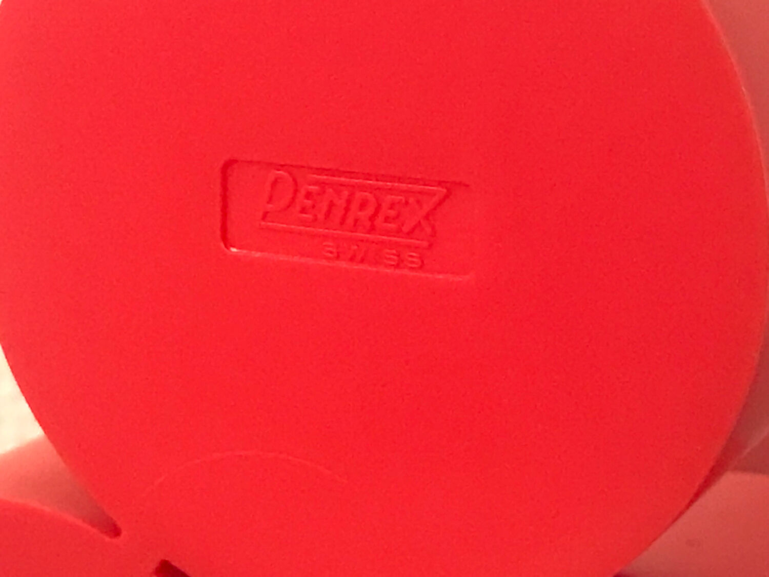 Penrex Swiss office organizer vintage orange pencil pot