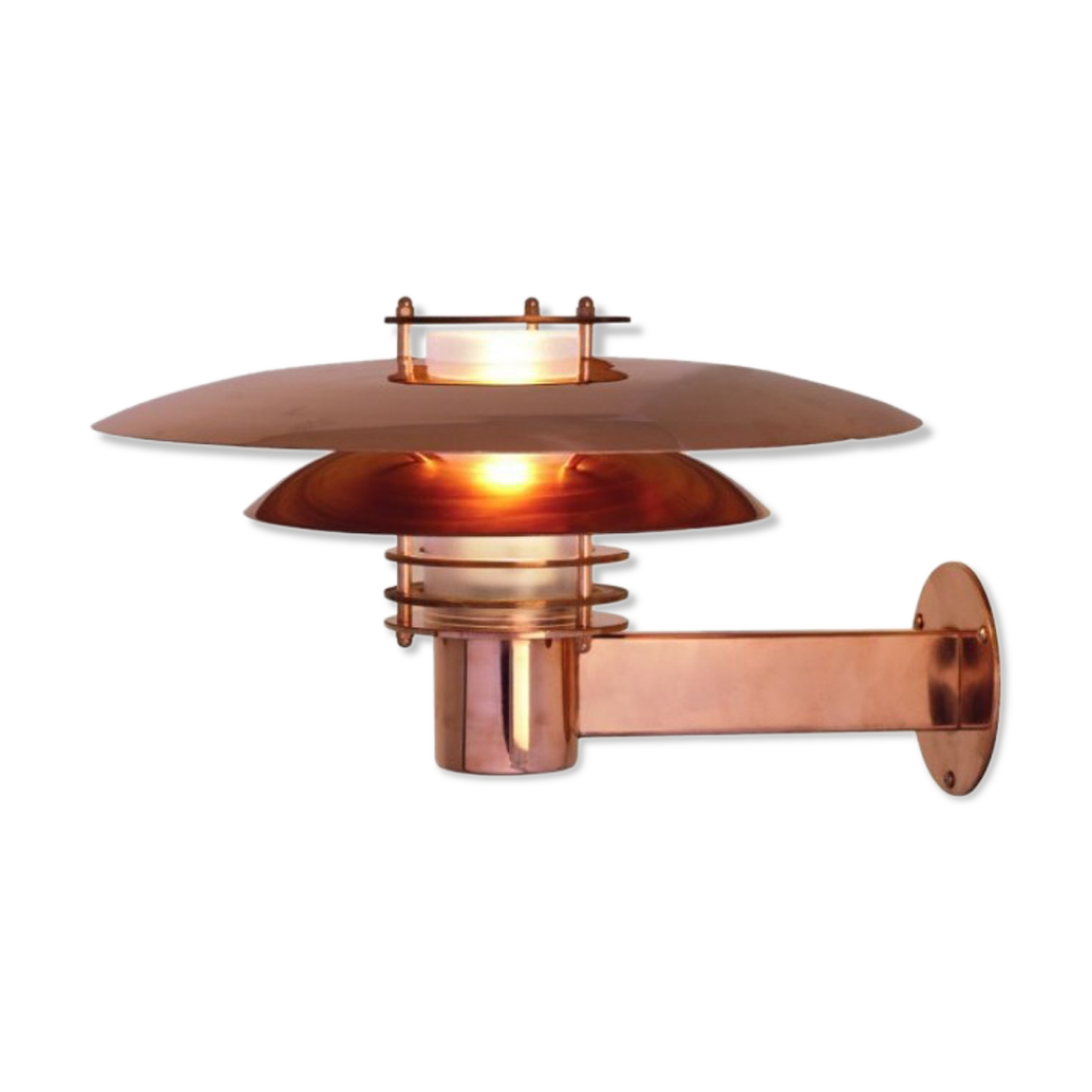 Nordlux PHOENIX Copper Outdoor Wall Applique, 1 Light