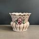 Italian earthenware cache-pot - Majolica - Bassano Pottery - Ref 1218