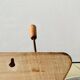 Vintage wall coat rack - 3 hooks