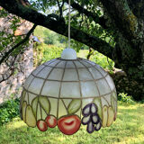 Mother-of-pearl chandelier fruit decoration