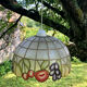 Mother-of-pearl chandelier fruit decoration