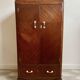 Art deco gentleman's single wardrobe