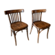 Pair of bistro chairs