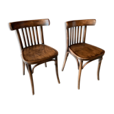 Pair of bistro chairs