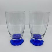 6 murano glass cups