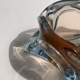 Murano glass ashtray / pocket emptier handmade, Italy 197