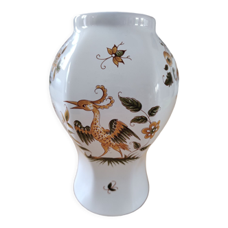 Moustiers earthenware vase