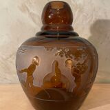 Art deco vase signed Berlys
