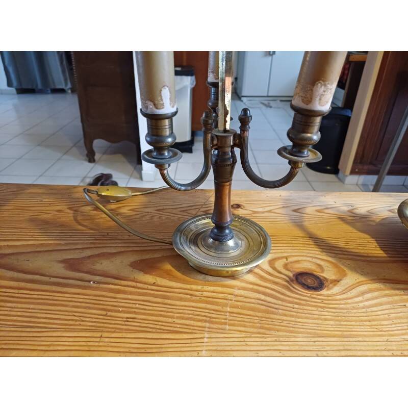 2 Empire style bouillotte lamps