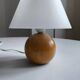 Solid wood ball lamp 1960