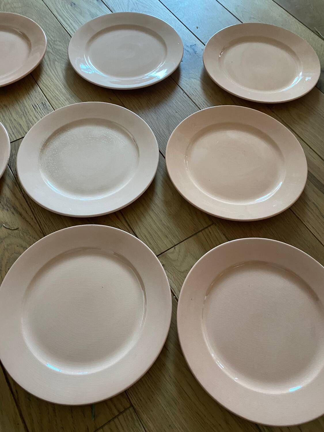 Lot sarreguemines rose