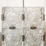 Hanging lamp "cube" in fabrique Kamenicky Senov in 60's, Czechoslovakia