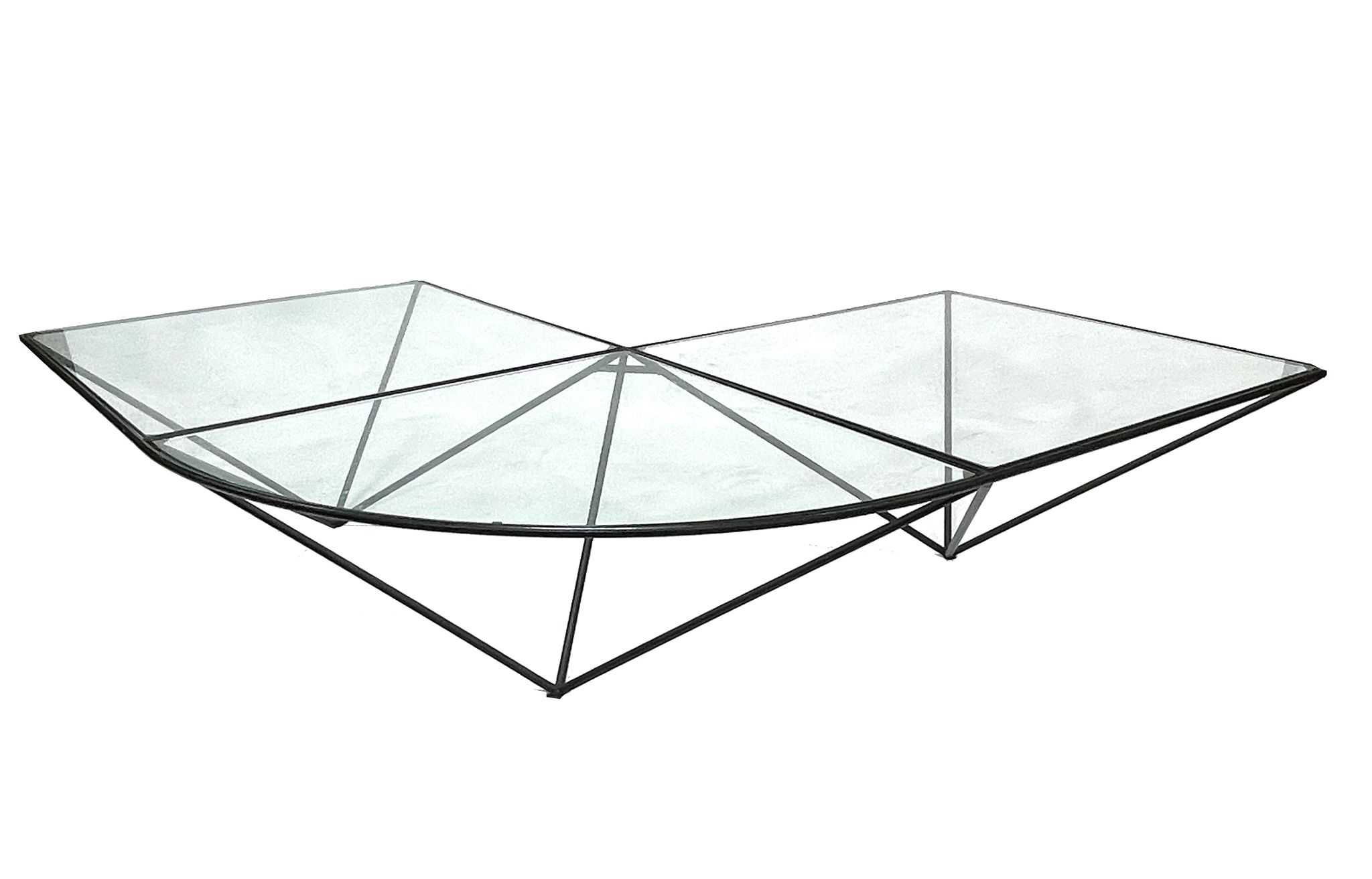 Table basse des années 80