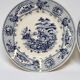 2 Antique Gilman Sacavem Statue Dinner Plates / Serving Dishes