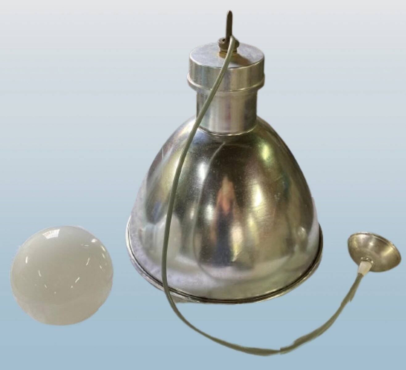 Industrial style lamp, 1960